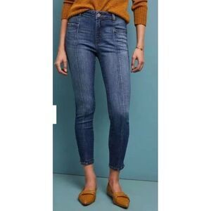 Anthropologie‎ Pilcro & the Letterpress High-Rise Denim Leggings size 27